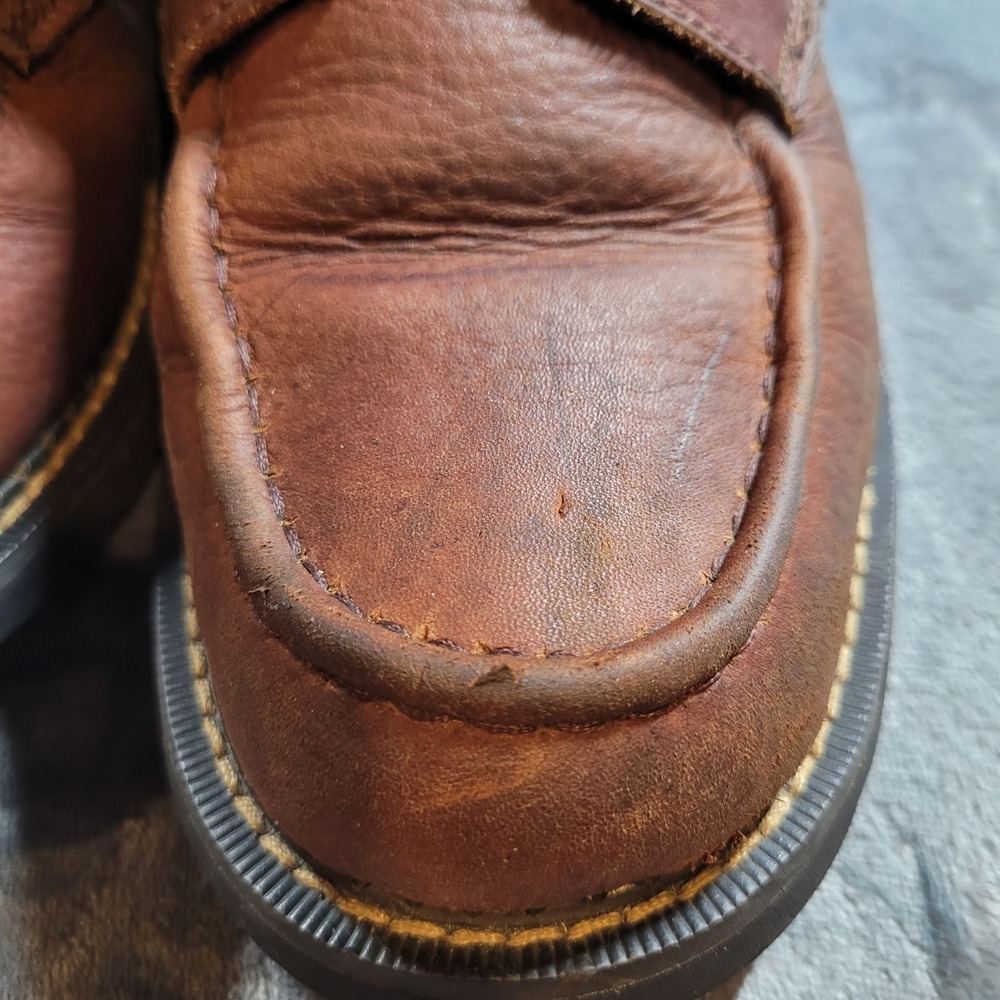 Gander Mountain Mens Waterproof Leather Canvas Hunting Field Boots Size 8 - Picture 12 of 16